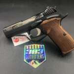 SIG P210 9MM 4.1" CARRY WOOD GRIP 8RD Polished Slide - Image 3